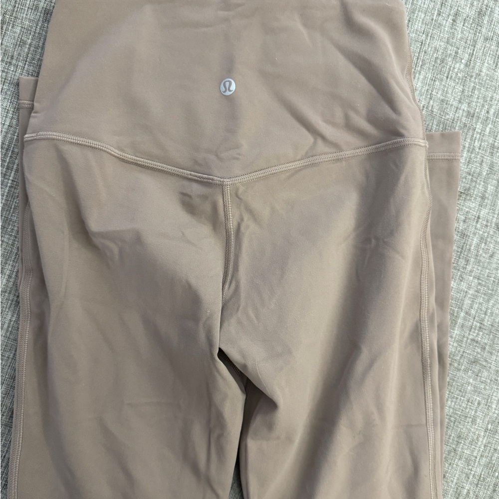 Lululemon Leggings, athletic Women's Beige-Warm Ash Grey Pants, Align Wide Leg - Picture 16 of 16